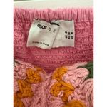 ASOS  Women's Size 4‎ Crochet Color Block Sundress Multicolor Boho Photo 3