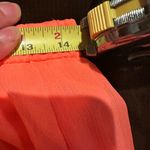 EXPRESS Florescent Orange Sheer Long Back Short Front Summer Skirt Sz. S. Photo 10