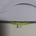 Gianni Bini Color Block Knit Faux Leather Drop Sleeve Pullover Top Office Size M Photo 7