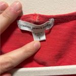 James Perse  Ruched Tank Dress Red small Photo 2