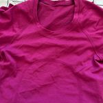 Lululemon Magenta Swiftly Tech Short Sleeve  Photo 0