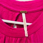 Free People NWT  JUNGLE FLOWER Right On Time Flared TUNIC TOP SIZE SMALL Photo 4