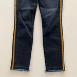 Veronica Beard Debbie Dark Slate Blue Side Stripe Mid Rise Skinny Leg Jeans 26 Photo 4