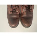 Timberland  Women's brown suede colorblock pattern lace up boot size 7.5 Photo 1