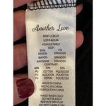 Another Love Shirt Women XS Black Faux Leather Puff Short Sleeve Melrose Top Photo 8