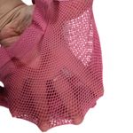 Vintage Y2K Bubblegum Pink Fishnet Tights – JCPenney, Made in Italy – One Size Photo 4