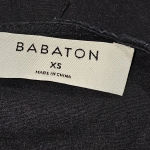 Babaton  Aritzia‎ Womens Black Niki Balloon Sleeve Poplin Blouse XS Photo 2