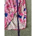 Lilly Pulitzer Lilly Pulitzer XS Palmer Faux Wrap Skirt Beach Bliss Tiki Pink Photo 5