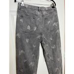 Simple Society  Gray Wash Button Fly Butterfly Jeans Size 11/30 Junior Photo 2