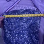 Portia And Scarlet Purple Strapless Prom Dress Photo 6