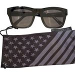 Heatwave Sunglasses Black Marylin Black Lense Square Frame UV400 Photo 3