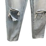 PacSun High Rise Ripped Knee Dad Jeans Light Blue Wash Size 25 Photo 5