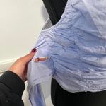 Free People  light blue top with wrap ties, size medium Photo 5