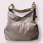 Coach  Madison Metallic Elegant Hobo‎ Bag Metallic Shoulder Y2K Luxe Gold Chain Photo 0