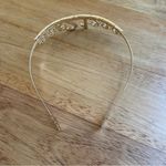 Amazon Gold 21st Birthday Tiara with Crystal Embellishments Super Glitzy & Sparkly NWOT Photo 6