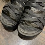 Crocs Women's Brooklyn Strappy Low Wedge Sandals Size 10 Black Photo 2