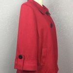 •First Option• Red Cape Jacket Size 8 Photo 3