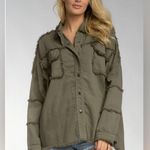 Elan  Devan Army Green Rock & Roll Jacket XS Photo 2