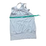 Lululemon No Limit Tank Top Shirt w Built in Sports Bra size 4 light pink Photo 4