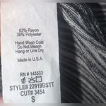 W5  Black and White Striped Tank Top Photo 6