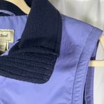 LL‎ Bean Women's Regular Small Lavender Nylon Fleece Lined Vest Zip Pockets Purple Photo 3