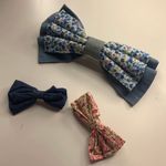 Claires Hair ditsy flower bow clips Multiple Photo 2