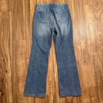 Soft Surroundings Womens Pull On Denim Jeans Medium Bootcut Stretch Photo 5