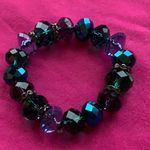 Lavender & Shades of Blue Beads Bracelet Photo 0