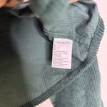 American Eagle  Cropped Corduroy Jacket Green Size Large Photo 3