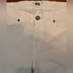 Paige  Women's Cream Skinny Jeans Photo 6