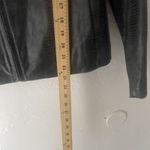 Valerie Stevens Y2k Large 100% Leather Snake Skin Embossed Grunge Bomber Jacket Photo 6