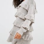 One Teaspoon New One x Beige Eldorado Frill Sweater Dress Size XS Photo 0