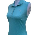 Puma Women’s  Angel Blue Golf Polo Photo 4