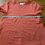 Anthropologie Maeve Coral T-Shirt Dress Size Large Photo 3