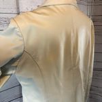 Vintage Leather USA ladies white leather Retro coat jacket size medium Photo 3