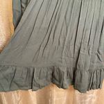 Francesca's  Dark Green Crochet Top Long Sleeve Mini Dress, XS NWT Photo 4