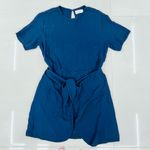 Xirena Emme Cotton Gauze Mini Wrap Dress Blue Size 8 Photo 8