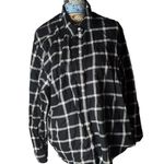 J.Crew  Black White Plaid Flannel Shirt Size XXL Photo 1