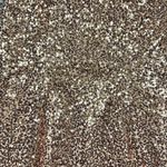 Azazie  rose gold sequin floor length dress Photo 2