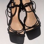 Schutz  Suede Block Wrap Around Sandals S 7,5 Photo 2