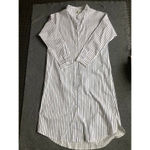 Knitted sweater and‎ Stripes Shirt Dress Women long Photo 3