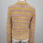 Universal Threads Universal Thread yellow pastel mix stripe cardigan size small Photo 5