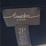 Chico's Chico’s Travelers 2P Petite Long Line Black Cardigan Jacket Office Business Photo 4