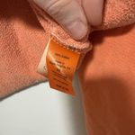 perfectwhitetee Orange Cash Cut off Hoodie Cotton Sweatshirt Size XS Photo 2