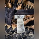 Cache Metallic Stretch Stripe MIDI Dress, Size Small Photo 5