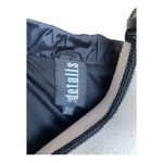 INTL Details Women's Black Hooded Packable Windbreaker Parka Jacket Size XXL Blue Photo 3