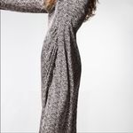 ZARA  Black And White Printed MIDI Dress XS Photo 2
