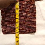 Brown tan crochet mii crossbody bag purse Measurement in pics Photo 4