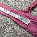 Victoria's Secret Victoria’s Secret‎ T Shirt Lightly Lined Full Coverage Maroon Pink Lace Bra 34D Photo 4