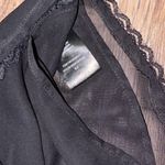 Bebe 2B Strapless Ruffle Top Black Size Medium Photo 8